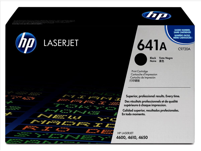Консумативи Оригинален тонер  HP 641A Black LaserJet
