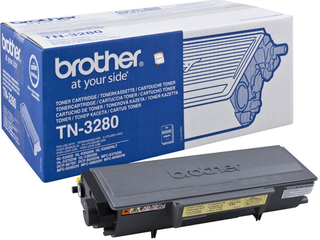 Консумативи Оригинален тонер Brother TN-3280 Black