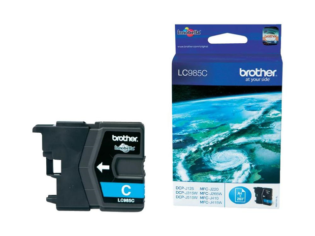 Консумативи Оригинален Brother LC-985C Cyan Ink Cartridge 