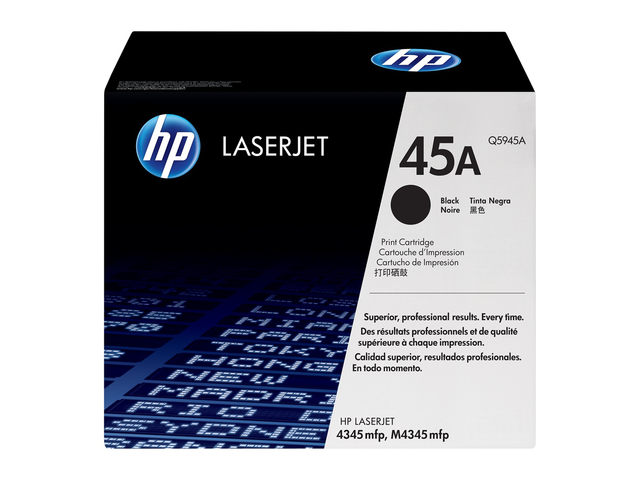 Консумативи Оригинален тонер HP 45A Black LaserJet