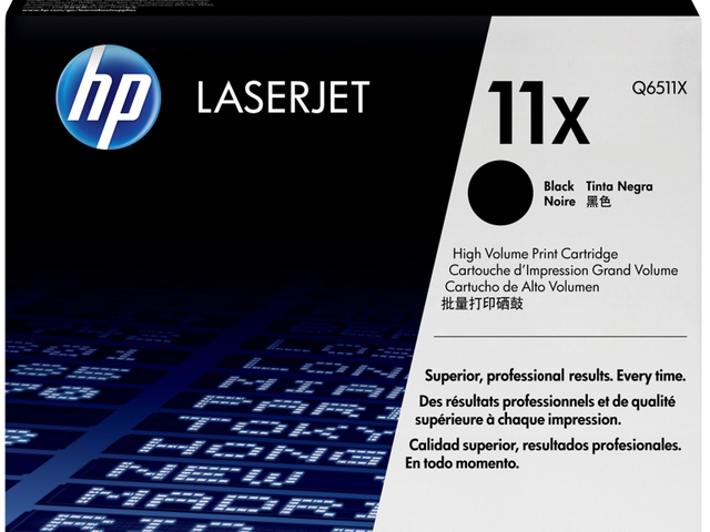 Консумативи Оригинален тонер HP 11X Black LaserJet