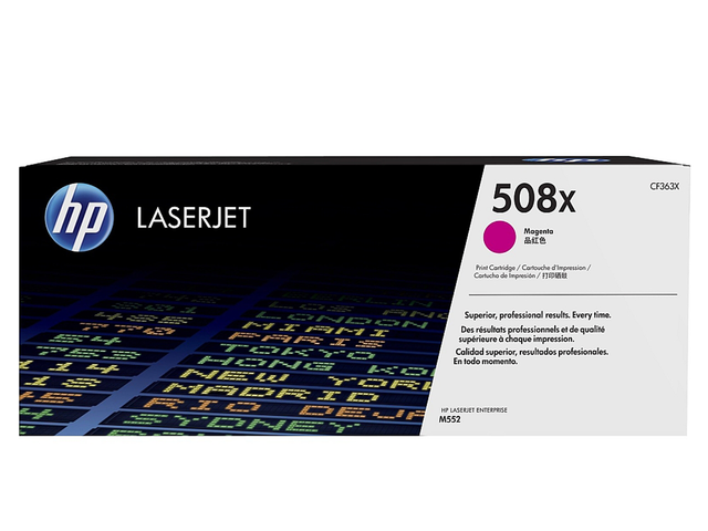 Консумативи Оригинален тонер HP 508X High Yield Magenta 