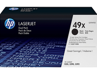 Консумативи Оригинален тонер HP 49X Black Dual Pack LaserJet