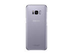 Калъфи Samsung Clear Cover за Samsung Galaxy S8, прозрачен-лилав