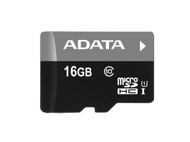 Карти памет 16GB microSDHC карта Adata Class 10