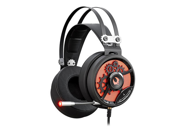 Слушалки A4tech Bloody M660, в червено