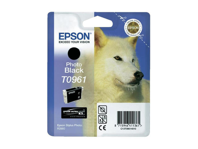 Консумативи Оригинален Epson T096 Photo Black Cartridge