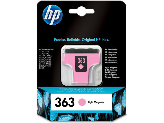 Консумативи Оригинален HP 363 Light Magenta Ink Cartridge