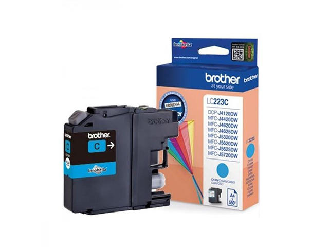 Консумативи Оригинален Brother LC-223 Cyan Ink Cartridge