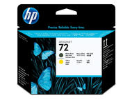 Консумативи Оригинален консуматив HP 72 Matte Black and Yellow Printhead