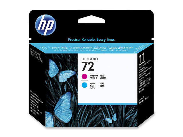 Консумативи Оригинален HP 72 Magenta and Cyan Printhead