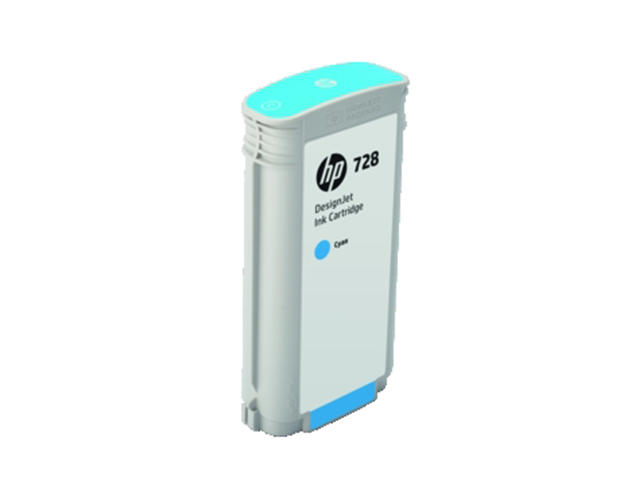 Консумативи Оригинален консуматив HP 728 130-ml Cyan Ink Cartridge