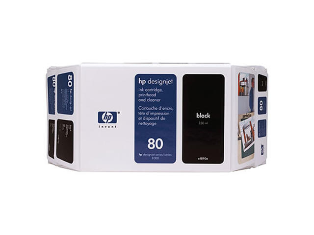 Консумативи Оригинален консуматив HP 80 original ink cartridge black