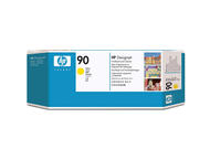 Консумативи Оригинален консуматив HP 90 original printhead incl. cleaner yellow