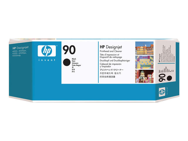 Консумативи Оригинален конуматив HP 90 original printhead incl. cleaner black