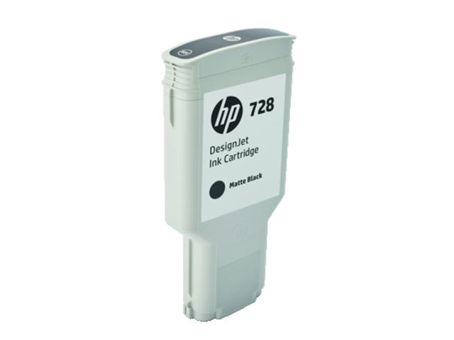 Консумативи Оригинален HP 728 300-ml Matte Black Ink Cartridge