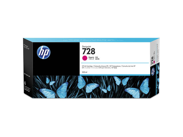 Консумативи Оригинален HP 728 300-ml Magenta Ink Cartridge