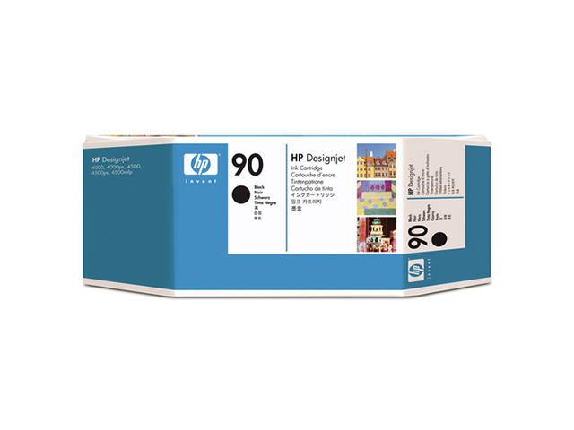 Консумативи Оригинален консуматив HP 90 775-ml Black Ink Cartridge
