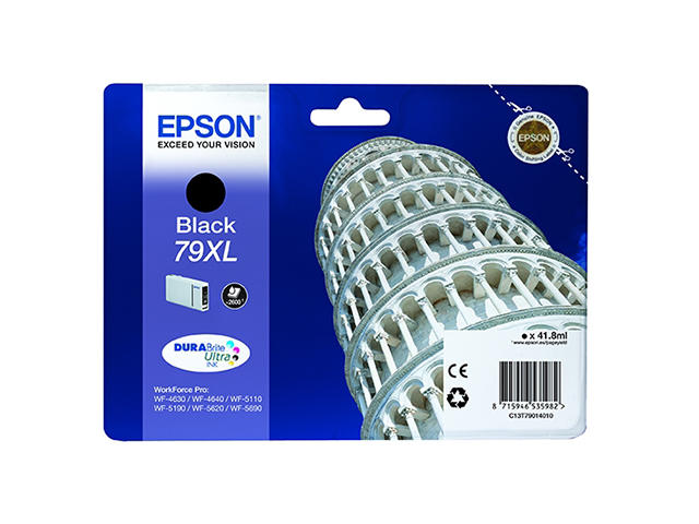 Консумативи Оригинален Epson Singlepack Black 79XL DURABrite Ultra Ink