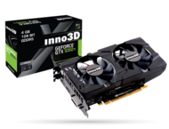 Видео карти Inno3D GeForce GTX 1050 Ti X2