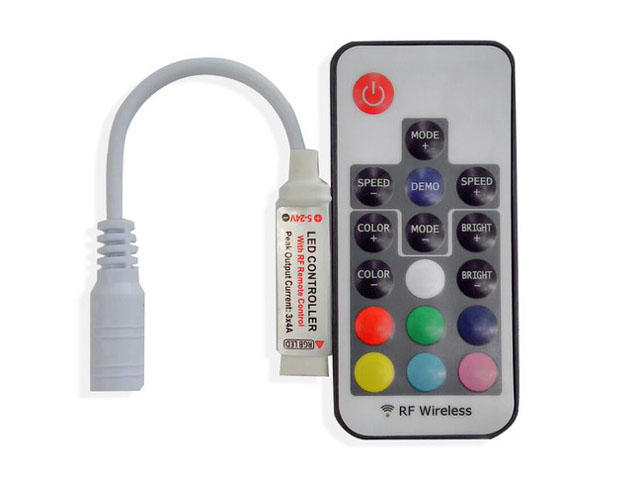LED осветление Мини LED Контролер за RGB Лента RF Дистанционно Управление