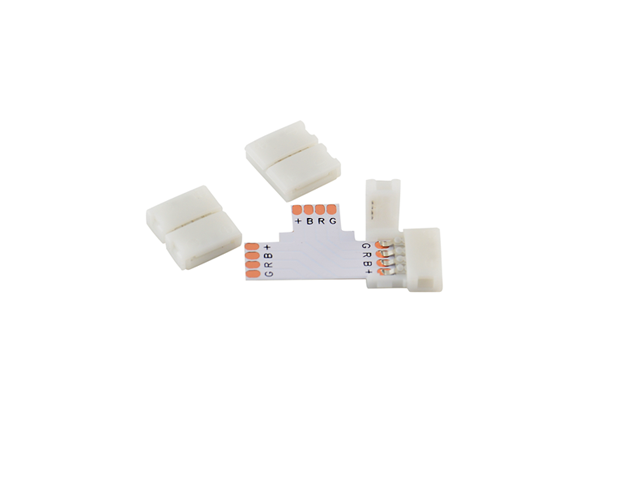 LED осветление T - Конектор за RGB LED Лента SMD5050