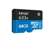 Карти памет 64GB microSDXC Lexar High-Performance 633x