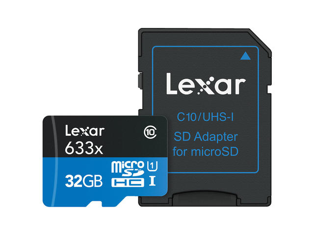Карти памет 32GB microSDHC Lexar High-Performance 633x