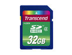 Карти памет 32GB SDHC Transcend Class 4