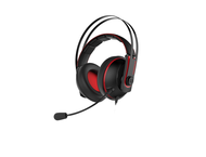 Слушалки ASUS Cerberus V2 Gaming Headset, в черно-червено