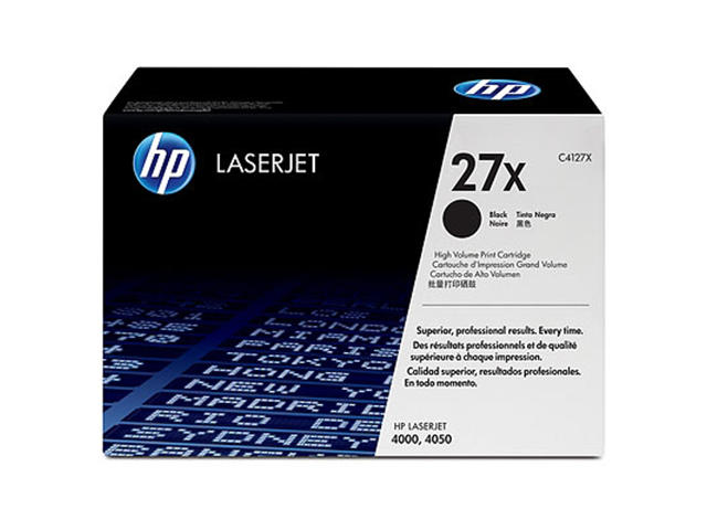 Консумативи Оригинален консуматив HP 27X Black LaserJet Toner Cartridge