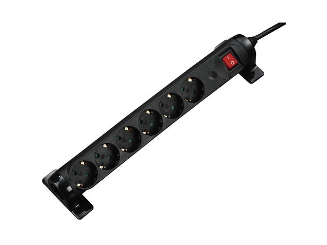 Разклонители Hama 6-Way Power Strip, въртящ се