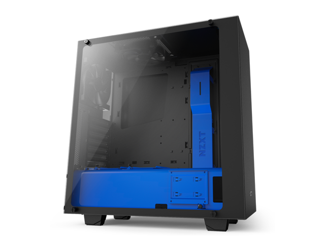 Кутии NZXT Source S340 Elite Black + Blue