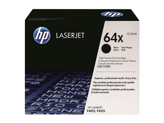 Консумативи Оригинален HP 64X Black LaserJet Toner Cartridge