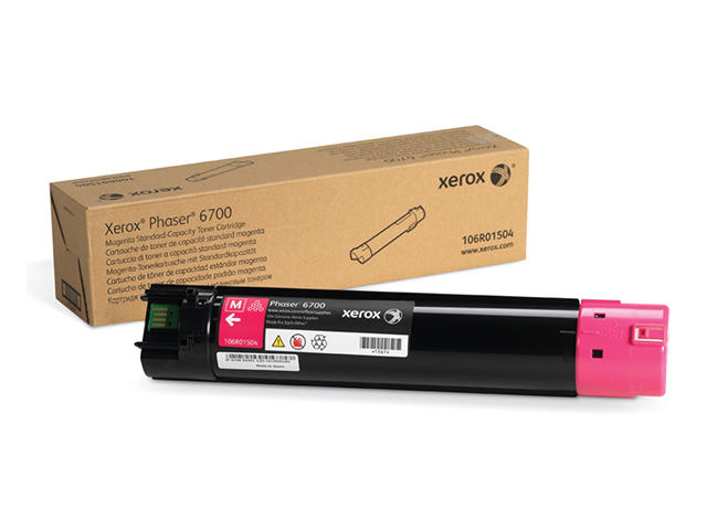 Консумативи Оригинален Xerox Phaser 6700 Magenta Standard Toner Cartridge
