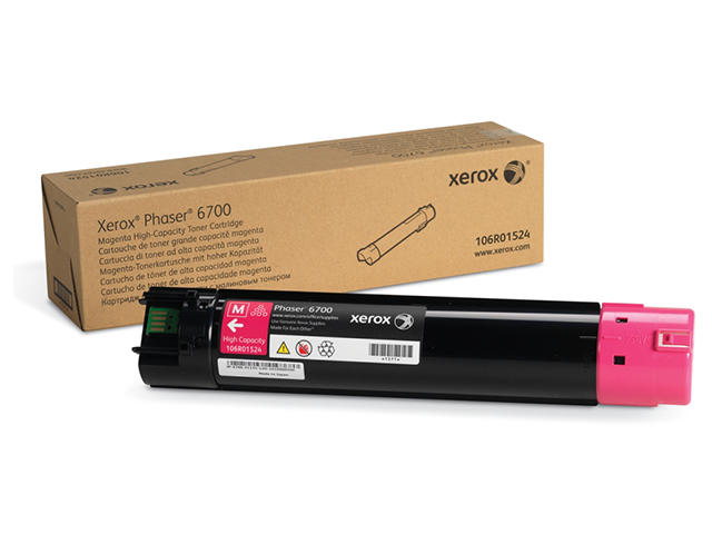 Консумативи Оригинален консуматив Xerox Phaser 6700 Magenta High Capacity Toner Cartridge