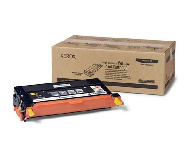 Консумативи Оригинален Xerox Phaser 6180 Yellow High capacity print cartridge