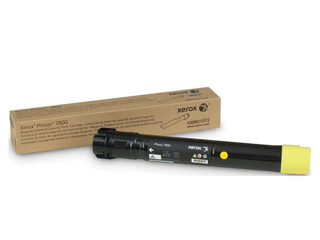 Консумативи Оригинален консуматив Xerox Phaser 7800 Yellow High Capacity Toner Cartridge