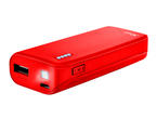 Външни батерии TRUST Primo Power Bank 4400 mAh, Red