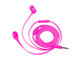 Слушалки TRUST Duga pink