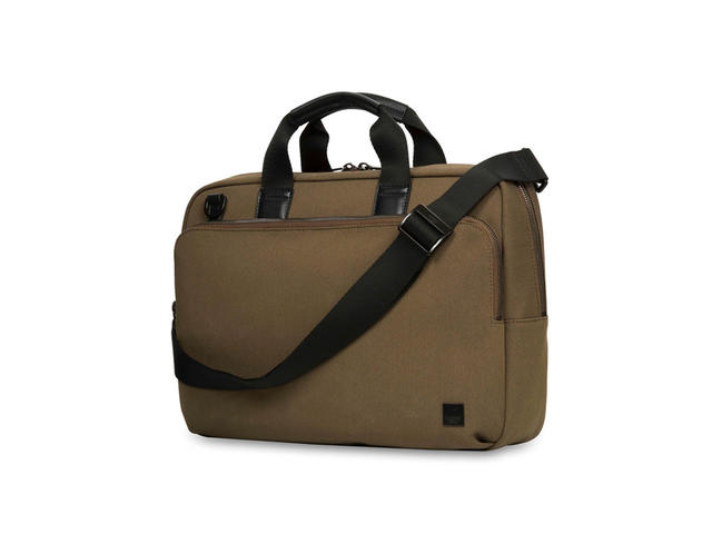 Чанти за Лаптопи Knomo Maxwell 15 Slim Briefcase - Deep Army