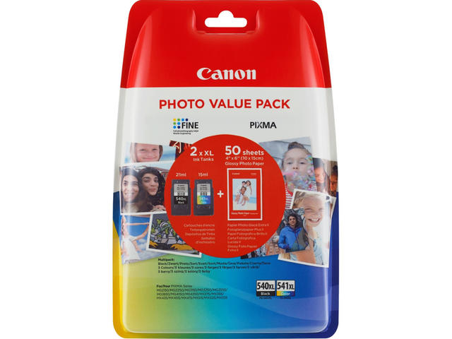 Консумативи Оригинален Canon PG-540XL/CL-541XL Photo Value Pack