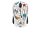 Мишки Logitech M238 Doodle Collection, TECHIE WHITE