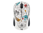 Мишки Logitech M238 Doodle Collection, TECHIE WHITE