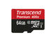 Карти памет 64GB microSDXC Transcend Premium Class 10 400x