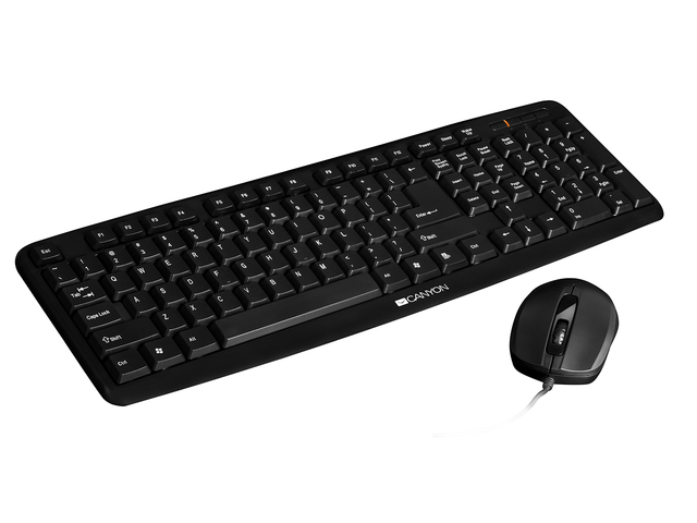 Клавиатури Canyon CNE-CSET1-BG USB