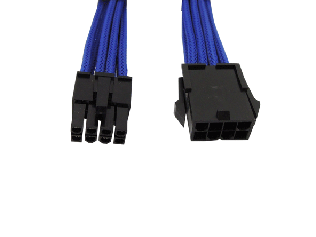 Кабели за компоненти Gelid Cable 8 Pin (EPS) with Blue Sleeving 