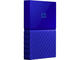 Външни HDD 2TB WD My Passport, в синьо