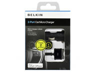 Зарядни устройства Belkin Micro 12V/5V зарядно за кола