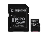 Карти памет 64GB microSDXC Kingston Class 10 UHS-I